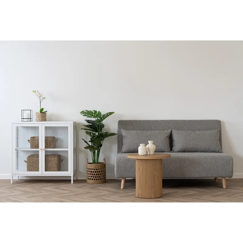 Sofa Rozkładana MEBLIVA Marlow 2, Skandynawska - Szara