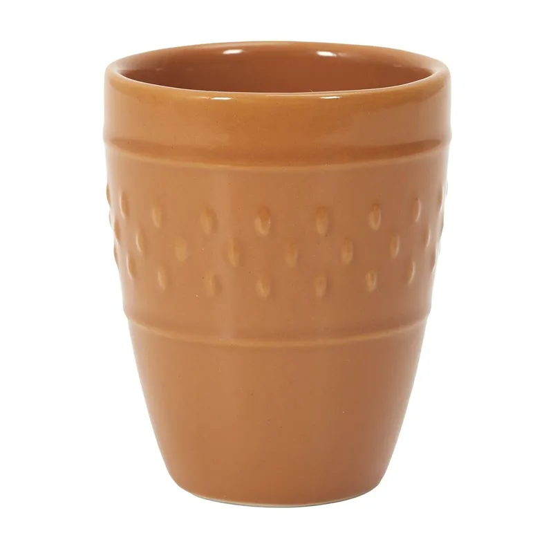 Kubek Do Espresso MEBLIVA Queso, Ceramika Nowoczesna - Żółty