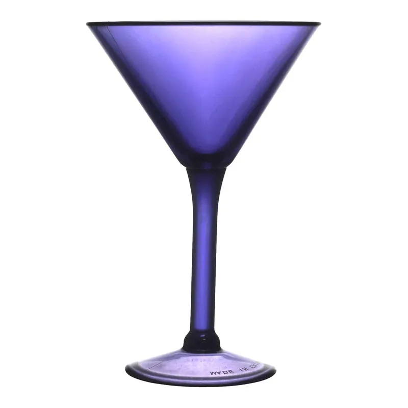 Kieliszek Koktajlowy MEBLIVA Sky, Tworzywo Sztuczne 240ml - Fioletowy