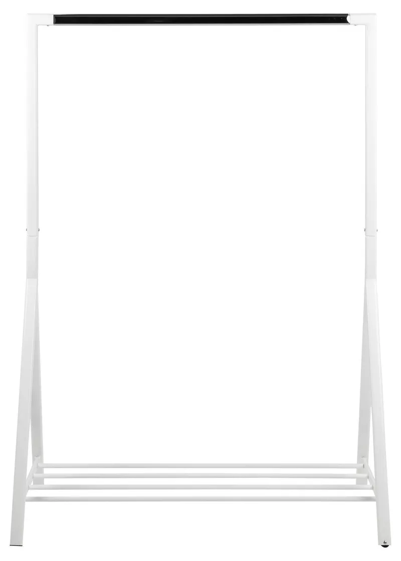 Wieszak Stojący MEBLIVA Brent, Metal, 165 cm - Biały
