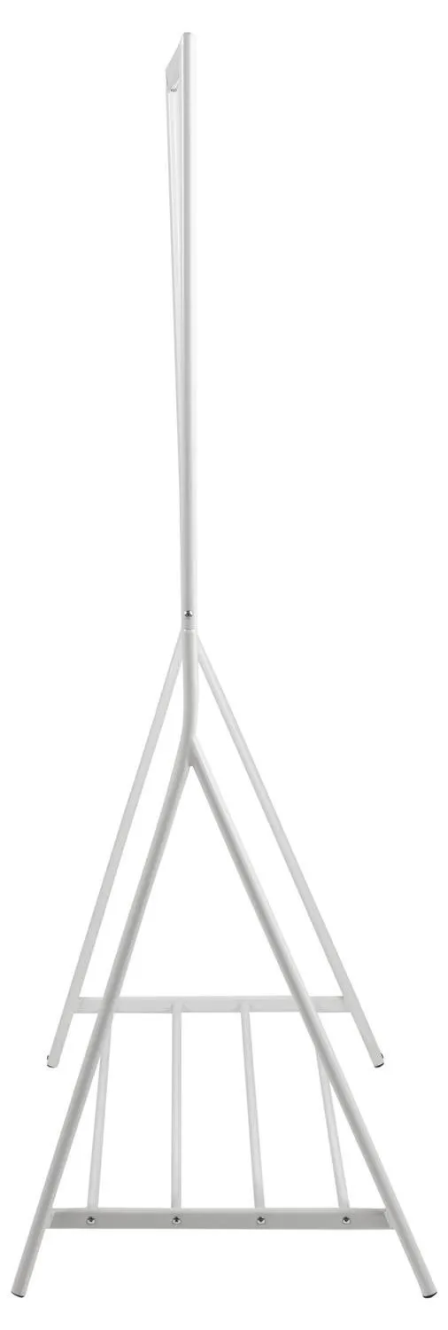 Wieszak Stojący MEBLIVA Brent, Metal, 165 cm - Biały