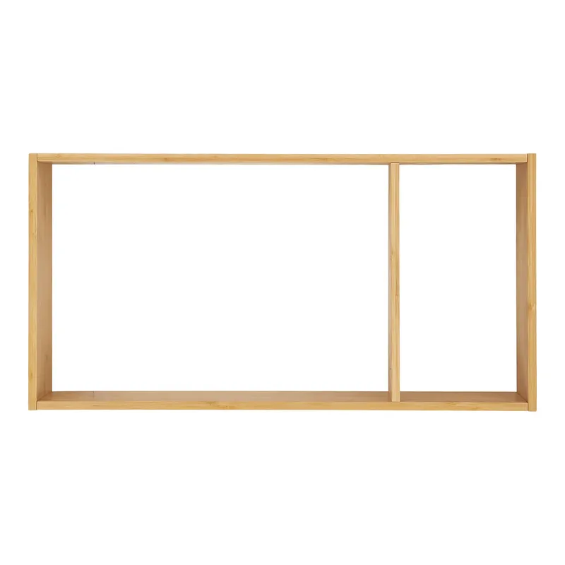 Półka Ścienna MEBLIVA Ember 70cm Bambusowa - Naturalny