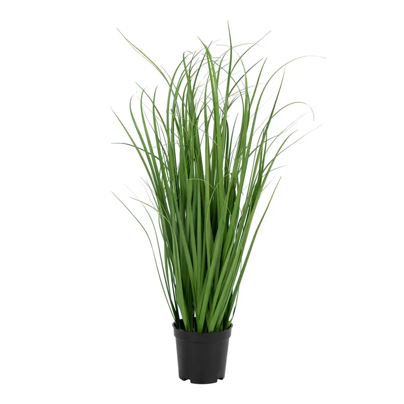 Sztuczna Trawa MEBLIVA W Czarnej Donicy 68cm - Zielony