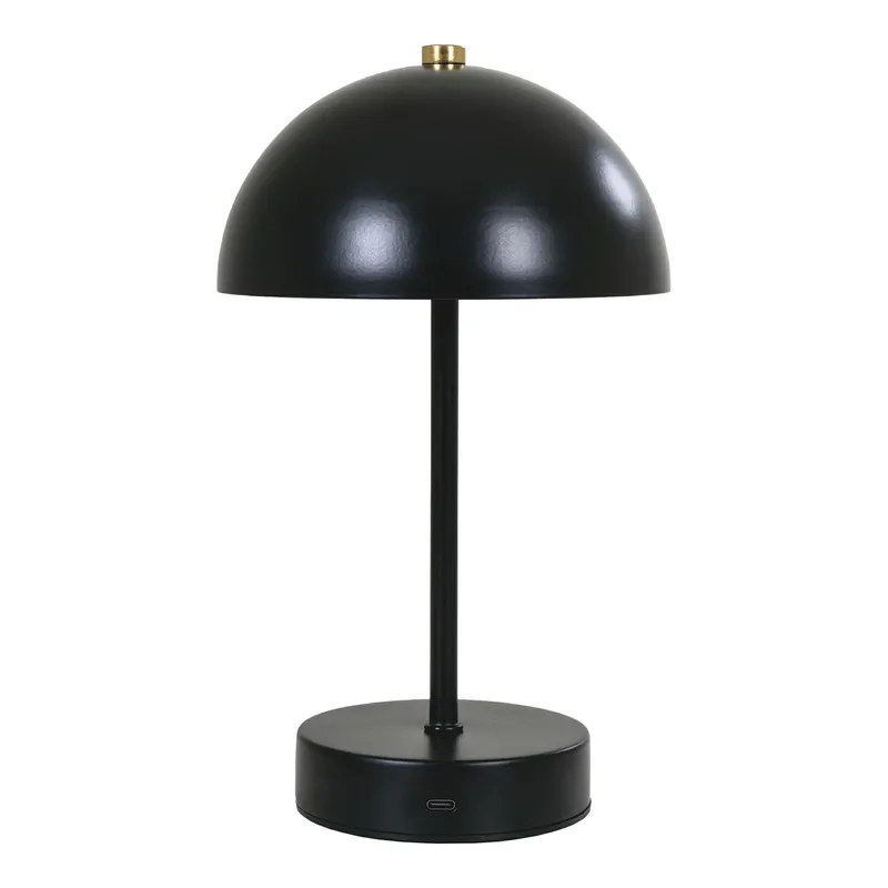 Lampka Stołowa MEBLIVA Holt, Metal Nowoczesny - Czarny