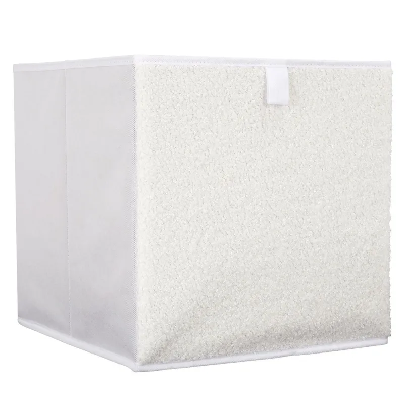Pudełko Do Regału MEBLIVA 30x30 cm Boucle - Beżowy