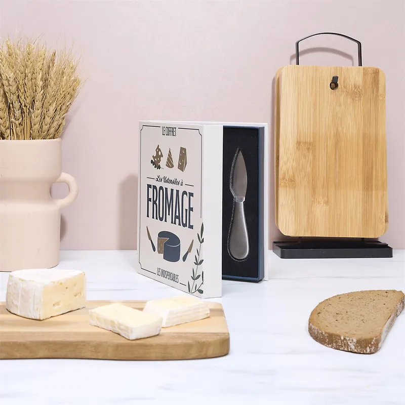 Zestaw Noży Do Sera MEBLIVA Le Coffret, Stal Nierdzewna - Beżowy