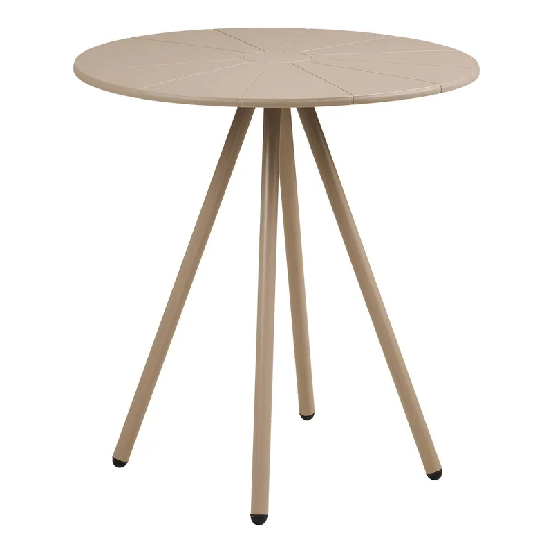 Stół MEBLIVA Barletta Bistro Okrągły 70cm Metal - Taupe