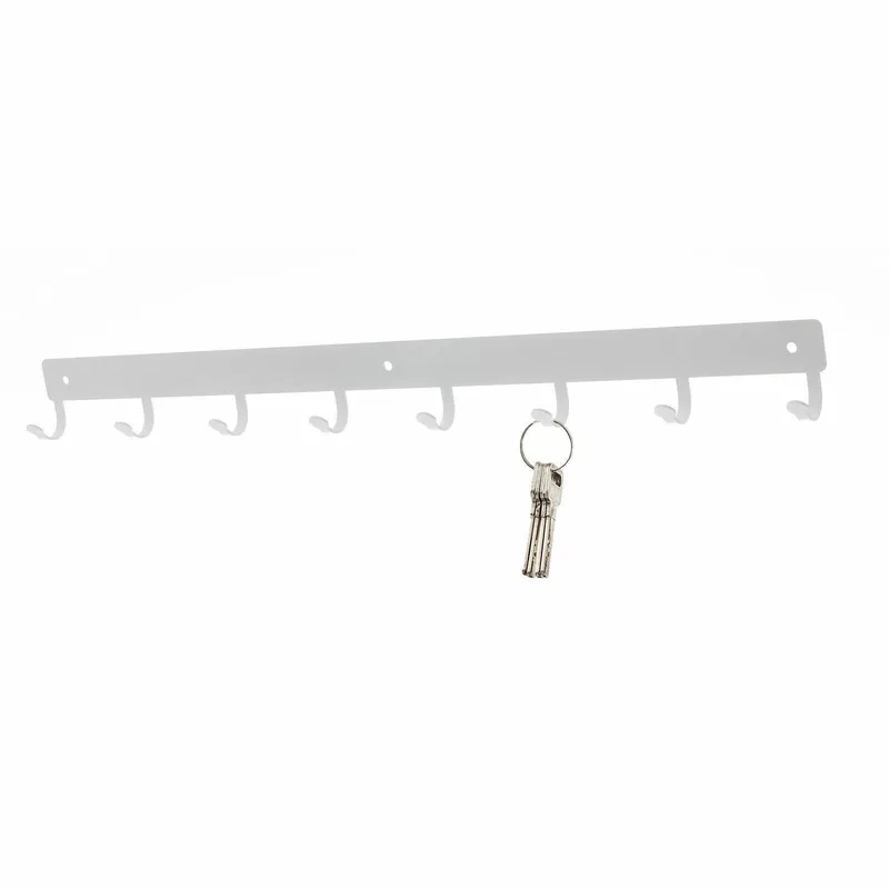 Listwa Hakowa MEBLIVA 60 cm Metalowa, Nowoczesna - Biała