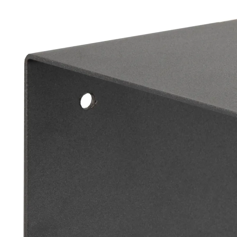 Półka Ścienna MEBLIVA Joliet S, Metal 35 cm - Czarna