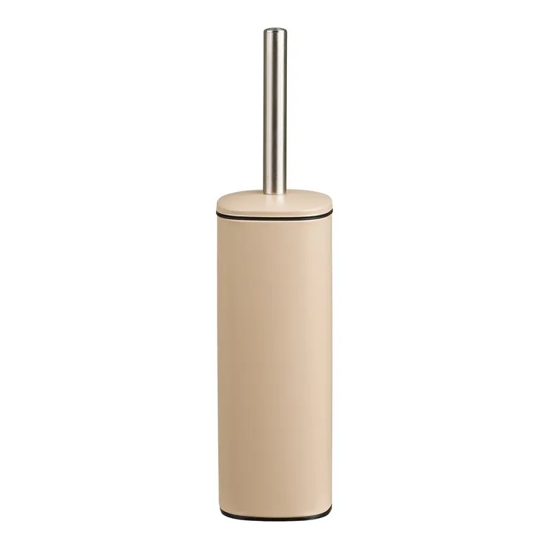 Szczotka Do WC MEBLIVA Lodi, Metal, Wolnostojąca - Beżowy