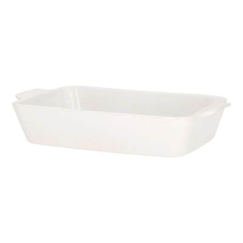 Naczynie Do Zapiekania MEBLIVA Mazzoni 37cm Ceramika - Biały