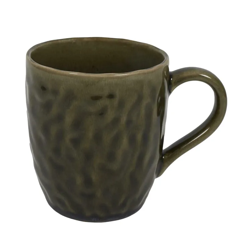 Kubek Ceramiczny MEBLIVA Noyer 330 ml - Glamour - Zielony