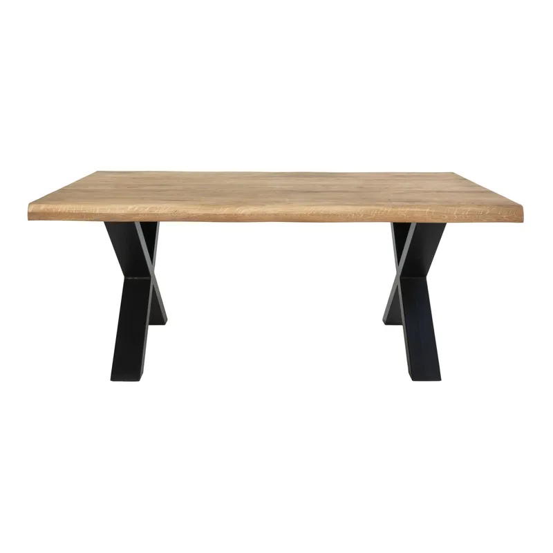 Stolik Kawowy MEBLIVA Toulon 70x120 cm Drewno Dębowe - Naturalny