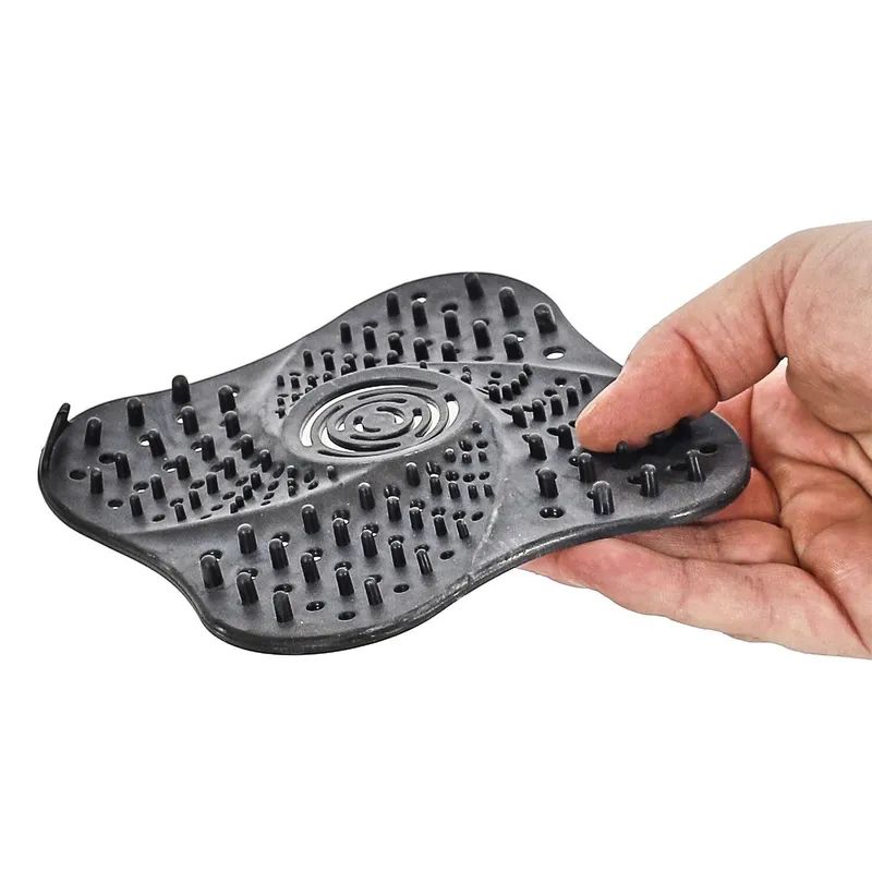 Silikonowe Sitko Do Umywalki MEBLIVA, Średnica 13,3 cm - Czarne