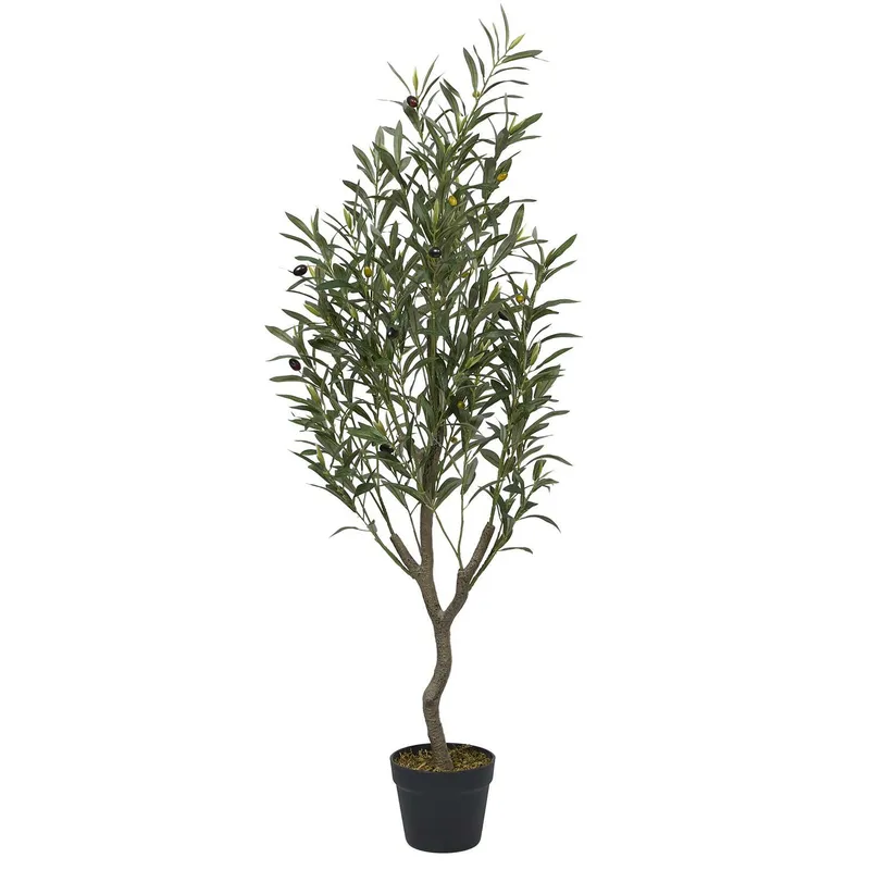 Drzewko Oliwne Sztuczne MEBLIVA 120 cm Klasyczne - Zielone