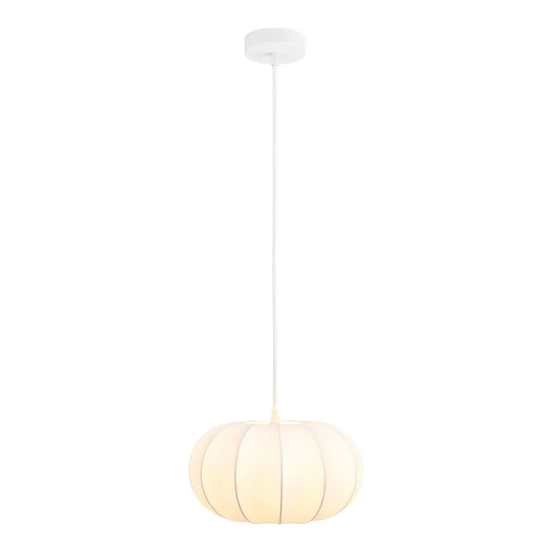 Lampa Wisząca MEBLIVA Coventry Nowoczesna, Żywica 28 cm - Biała