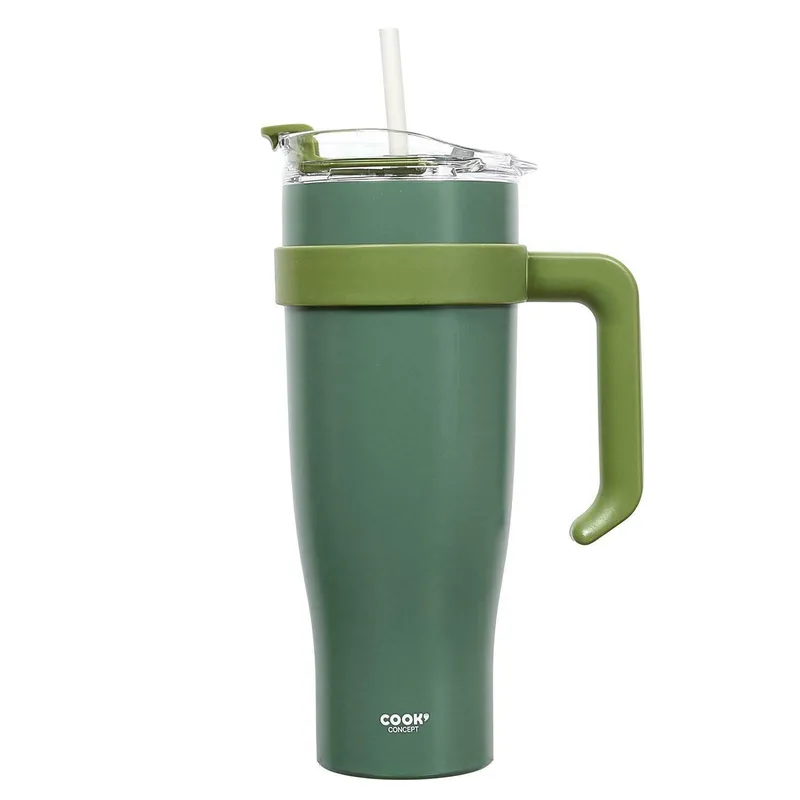 Kubek Termiczny MEBLIVA Miami Classic, Stal Nierdzewna 1200 ml - Zielony