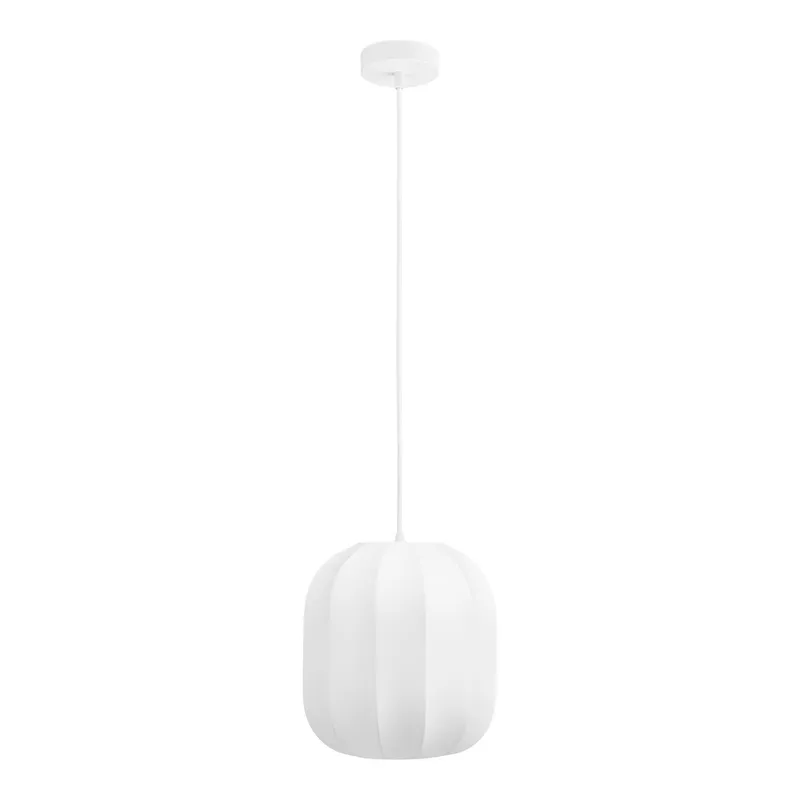 Lampa Wisząca MEBLIVA Coventry Nowoczesna 25 cm - Biała