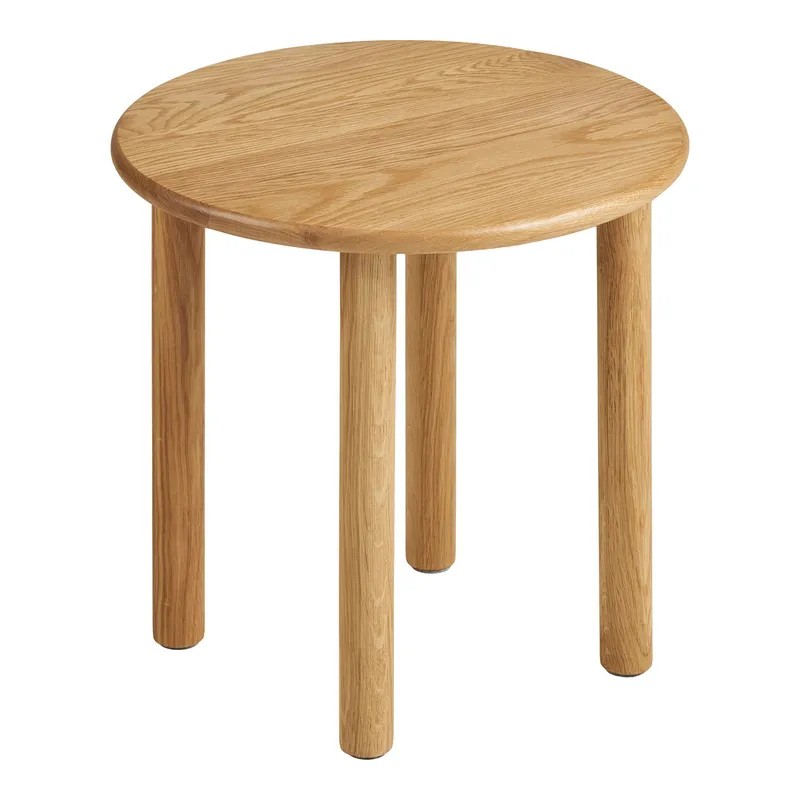 Stolik MEBLIVA Jena Dąb, Naturalny 40 cm - Kawowy