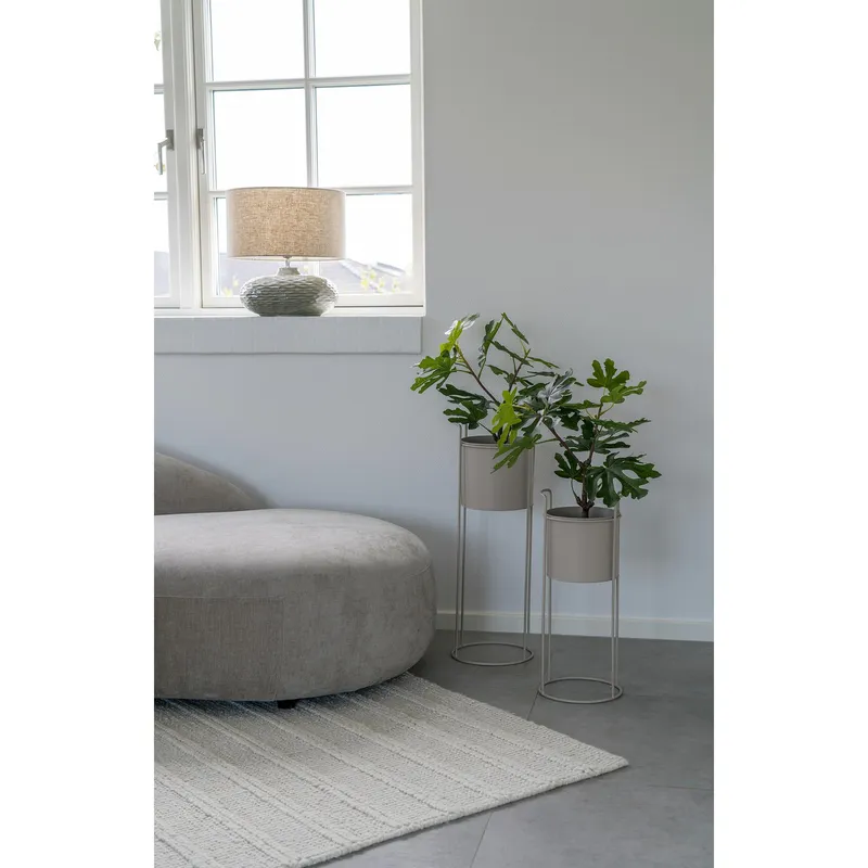 Lampka Stołowa MEBLIVA Oldham Ceramiczna, Boho, 44 cm - Zielona