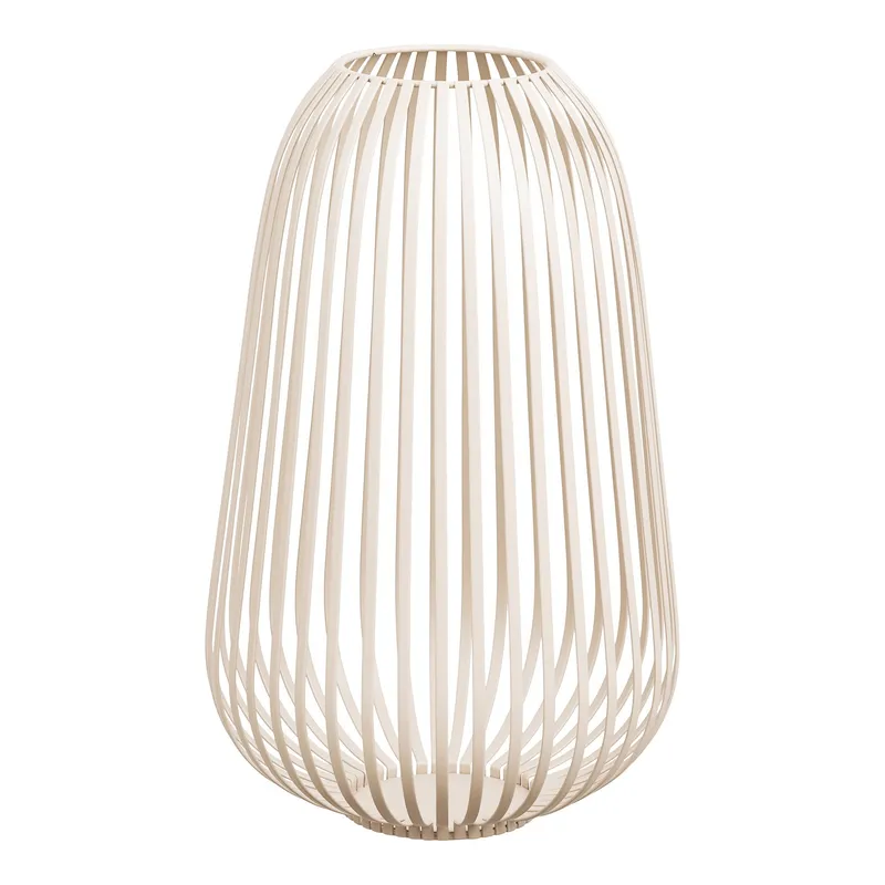 Lampion Ogrodowy MEBLIVA Stoense, Solarny, 40 cm - Beżowy