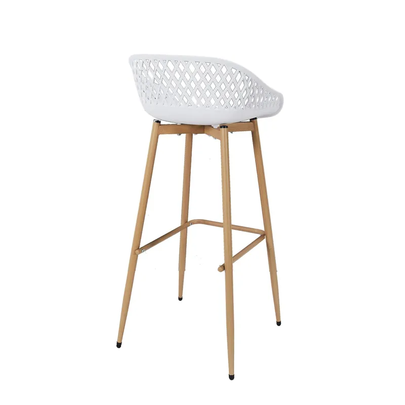 Hoker MEBLIVA Malaga Skandynawski Do Kuchni 76 cm - Biały