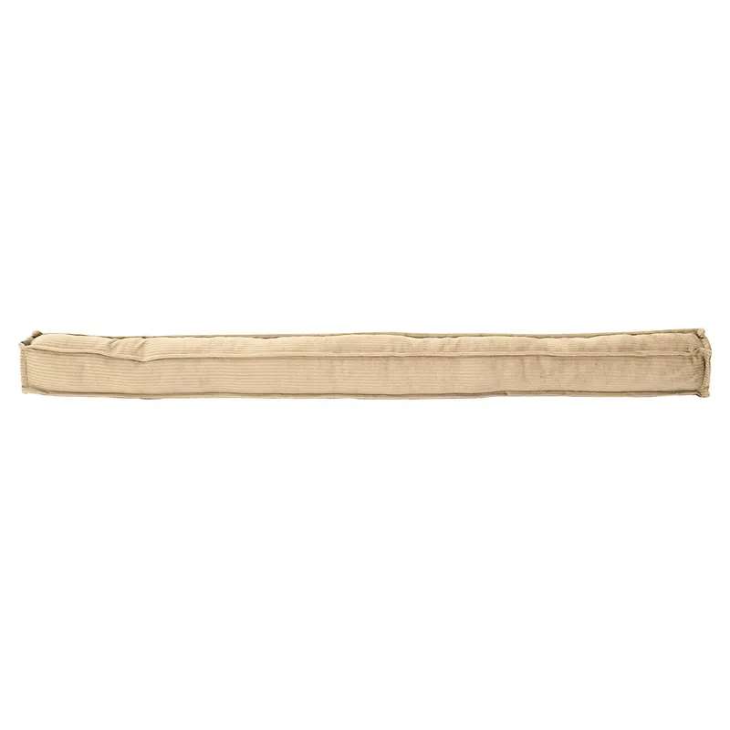Stoper Do Drzwi MEBLIVA Abby, Sztruks 80 cm - Beżowy