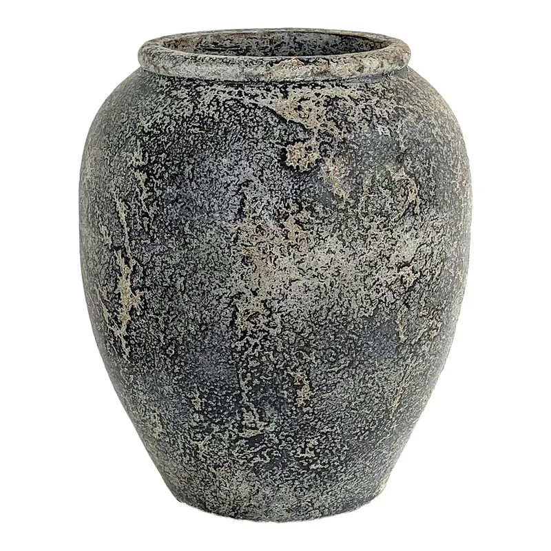 Wazon MEBLIVA Capelo Ceramiczny Skandynawski - Szary