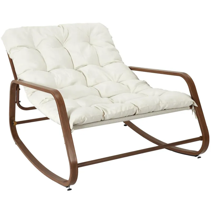 Fotel Ogrodowy GARDIVA Miami, Nowoczesny Design, Metal - Biały