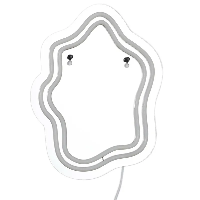 Lustro LED MEBLIVA Z Neonowym Oświetleniem - Lustrzany
