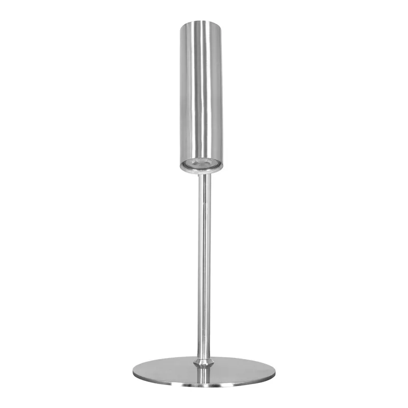 Lampa Stołowa MEBLIVA Paris Metal Nowoczesna - Srebrna