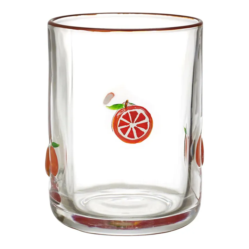 Szklanka Do Napoju MEBLIVA Grapefruit 390 ml Ze Szkła - Transparentna