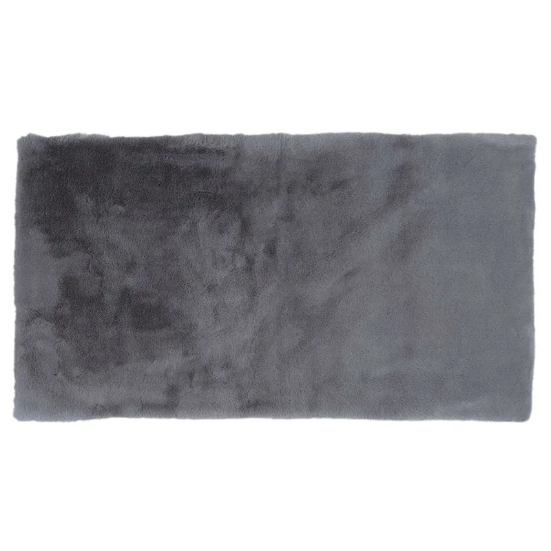 Dywan MEBLIVA Cocoonin Tkanina Nowoczesny 110x60 cm - Szary