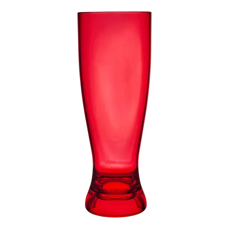 Szklanka Do Piwa MEBLIVA Sky, Polistyren 720ml - Czerwona