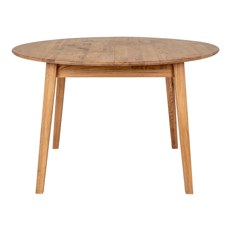 Stół Rozkładany MEBLIVA Metz 118cm Drewno Dąb - Naturalny