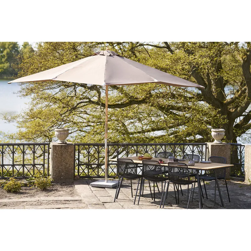 Parasol Ogrodowy GARDIVA Orlando 300x300 cm, Stal Klasyczny - Piaskowy