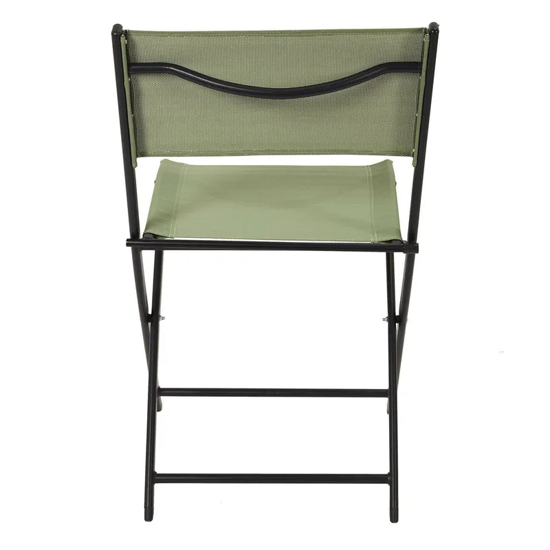 Krzesło Elba Składane Outdoor GARDIVA, Metal, Nowoczesne - Zielone