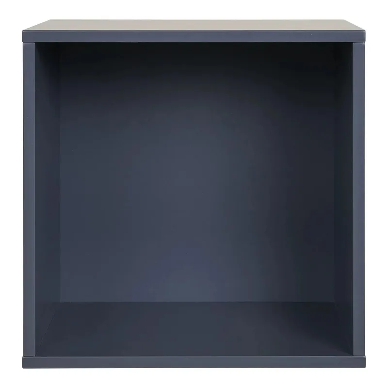 Półka Ścienna MEBLIVA Horne 34x34cm, MDF, Nowoczesna - Szara