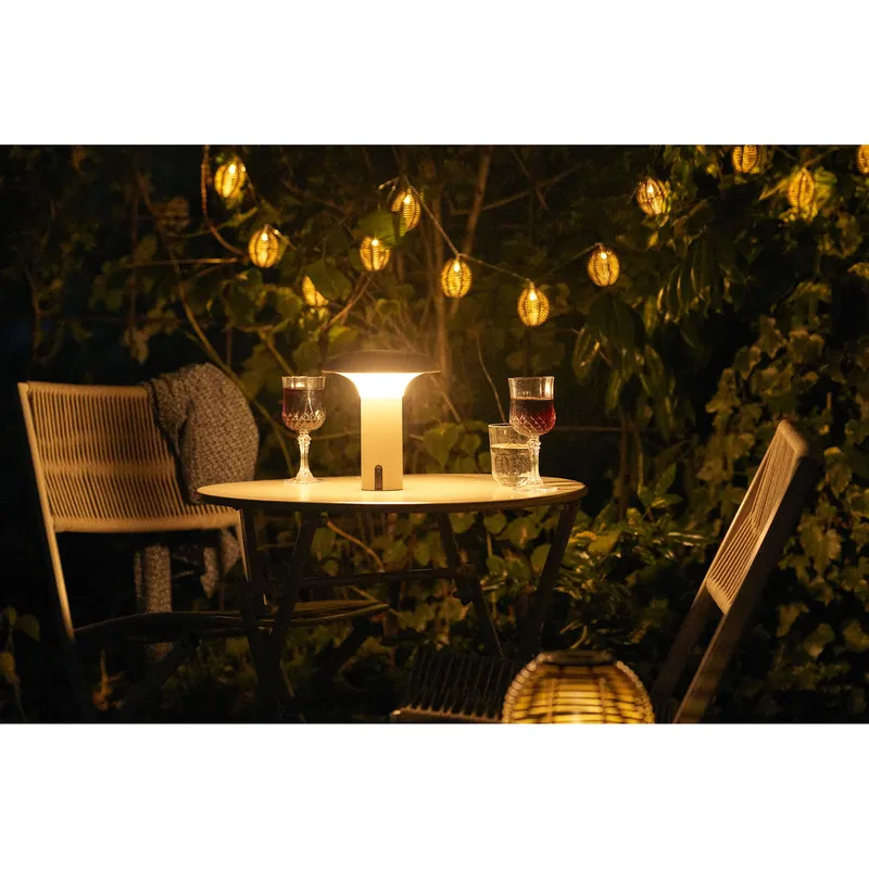 Lampa Ogrodowa GARDIVA Ramsey LED Akumulatorowa - Beżowa