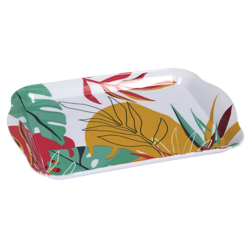 Taca Do Serwowania MEBLIVA Paradise Exotic 21x14 cm - Multikolor
