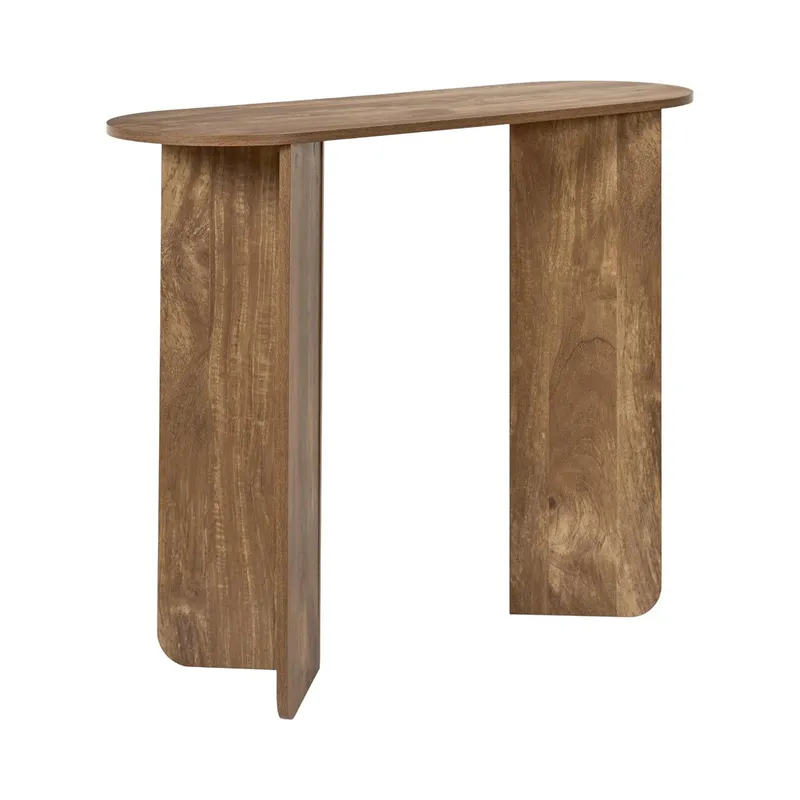 Konsola MEBLIVA Hermiona Klasyczna 100 cm - Brązowa