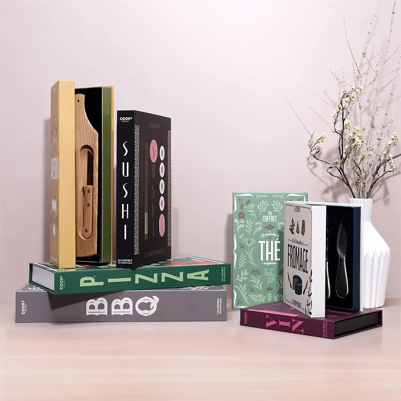 Zestaw Do Przystawek MEBLIVA Le Coffret, Stal Nierdzewna - Żółty