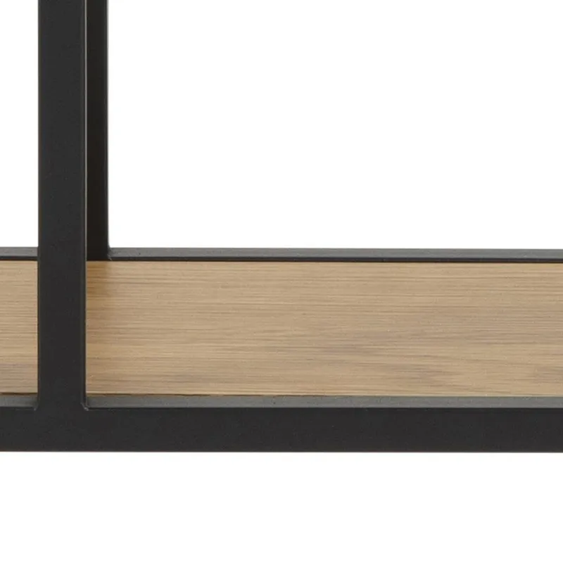 Półka MEBLIVA Seaford Octagon MDF Industrialna - Naturalny