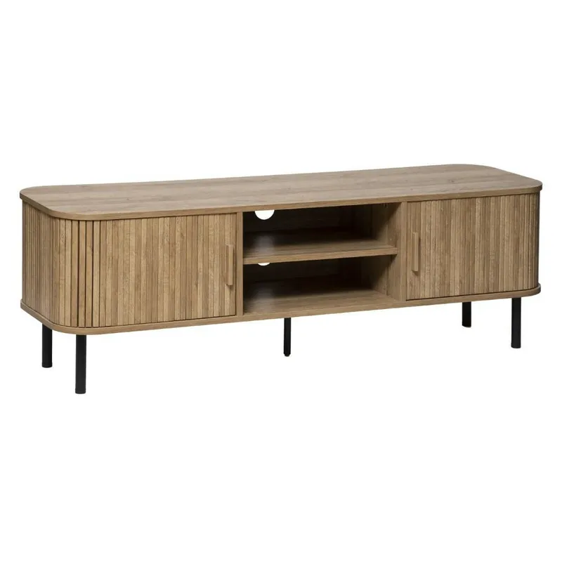 Szafka RTV MEBLIVA Colva 140 cm MDF - Naturalny