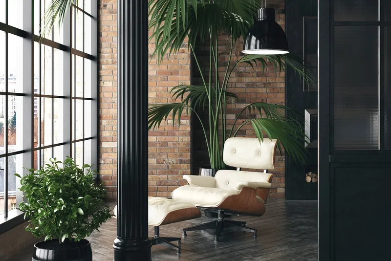 Fotel MEBLIVA Vip Lounge Chair, Skóra Naturalna, Obrotowy - Biały