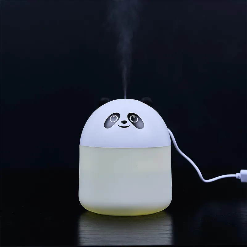 Dyfuzor Zapachowy MEBLIVA Panda USB 250 ml - Biały