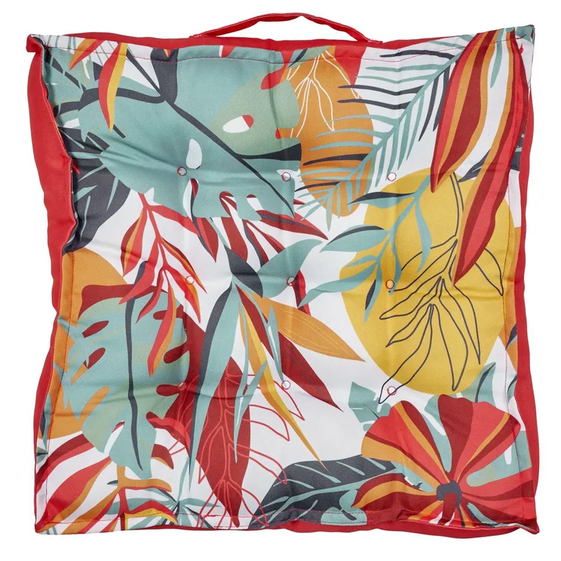 Poduszka Ogrodowa MEBLIVA Exotic Paradise Hydrofobowa 40x40 cm - Multikolor