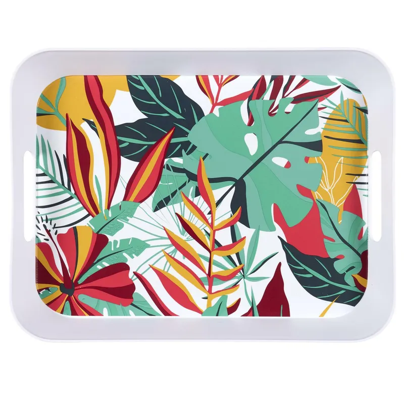 Taca Do Serwowania MEBLIVA Paradise Exotic 41x32 cm - Multikolor