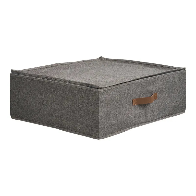 Organizer Na Ubrania MEBLIVA Noto Duży, Poliester, 56x47x18 cm - Szary