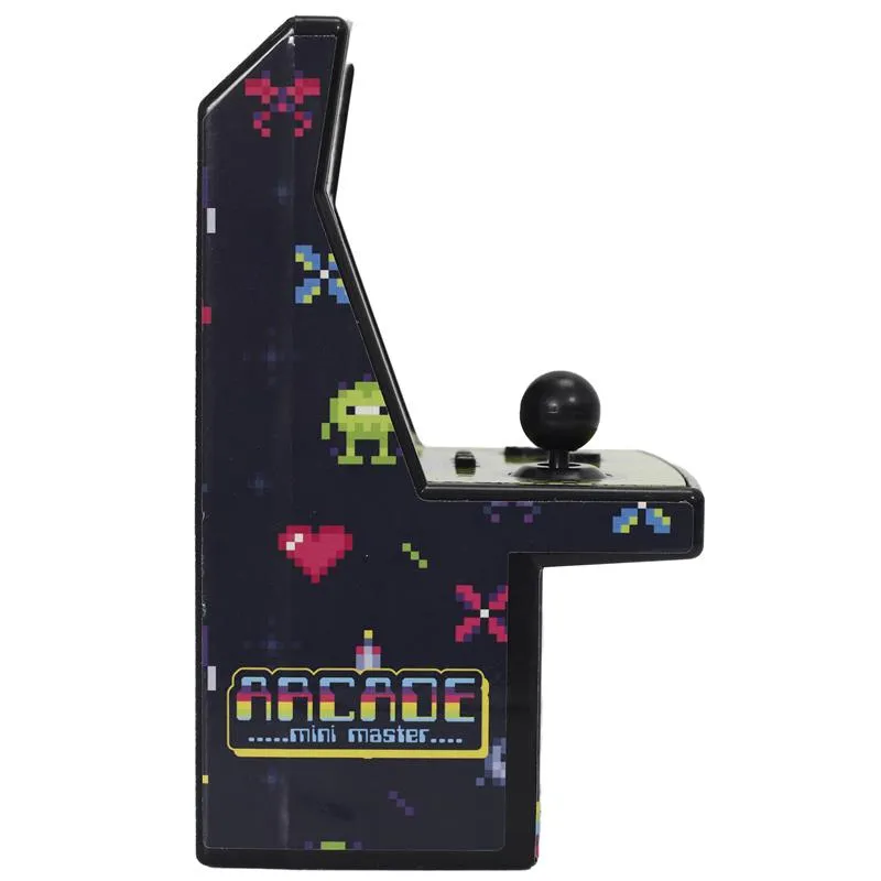 Mini Automat Arcade MEBLIVA 26 Gier - Tworzywo ABS, Czarny